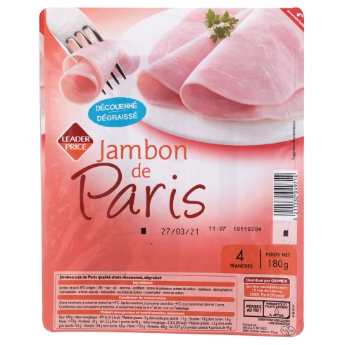 JAMBON BLANC VOLAILLE ROTI Du Magasin LP Possession Drive Leader jambon-blanc-volaille-roti-du-magasin-lp-possession-drive-leader