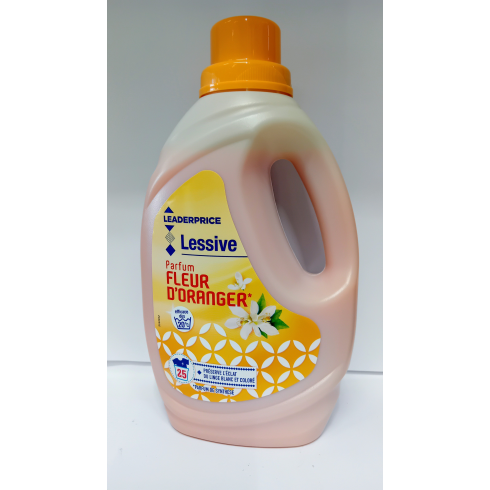 Lessive liquide parfum fleur d oranger - 25 lavages - LP La Montagne ...